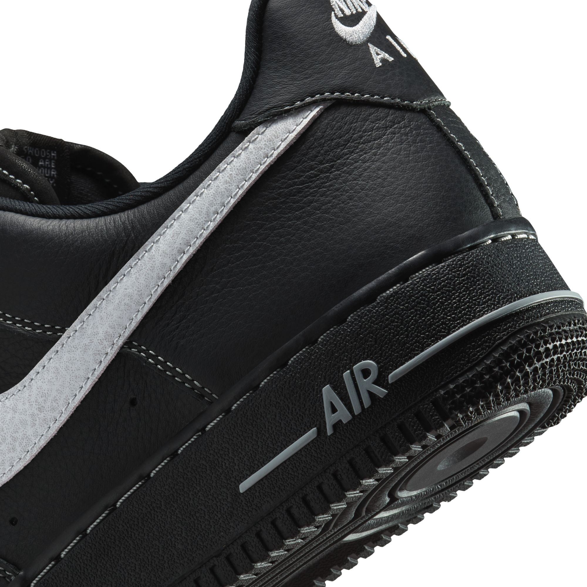 Nike Mens Air Force 1 '07 LV8 - Black/Wolf Grey