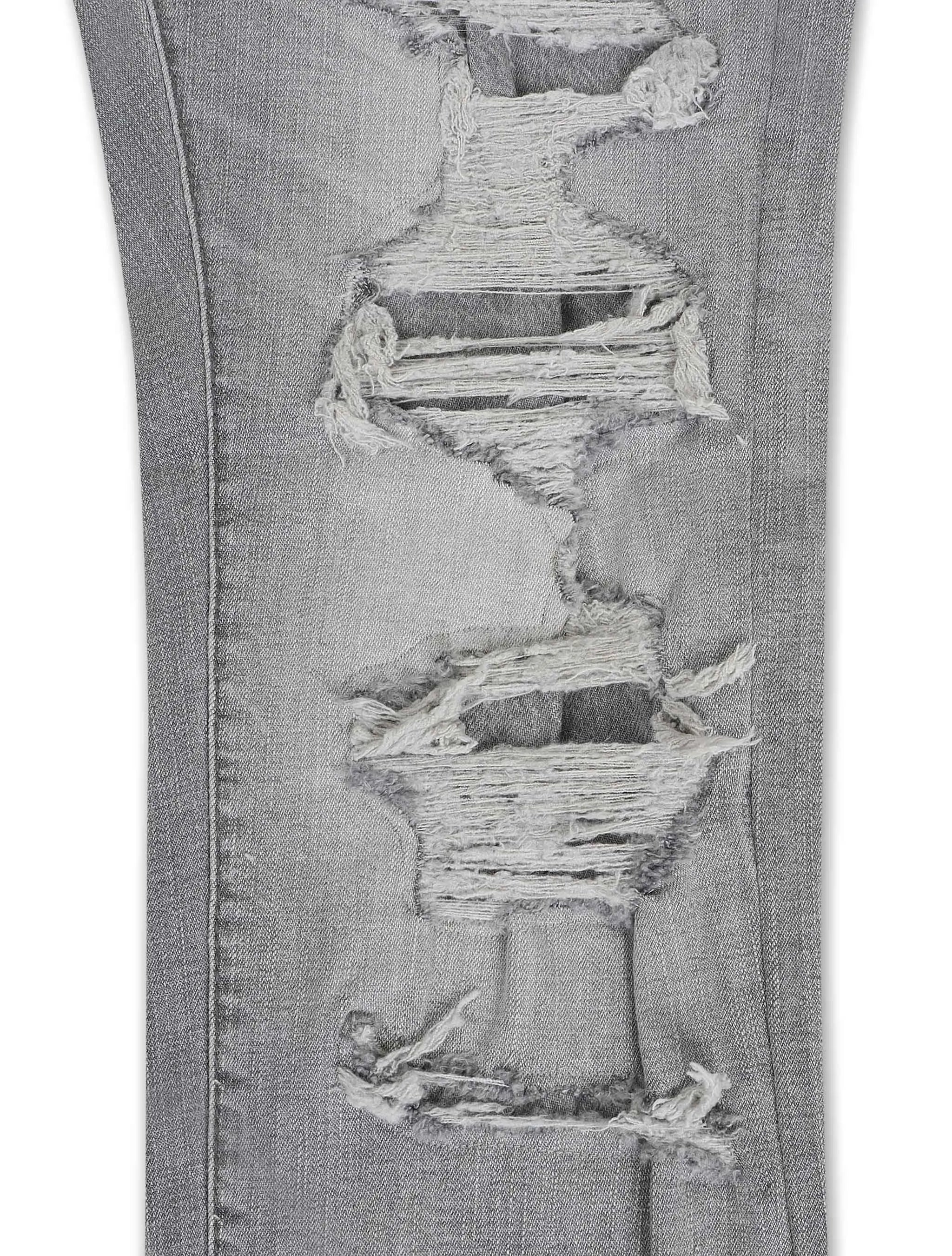 Jordan Craig Mens Vintage Washes Skinny Fit  - Light Grey